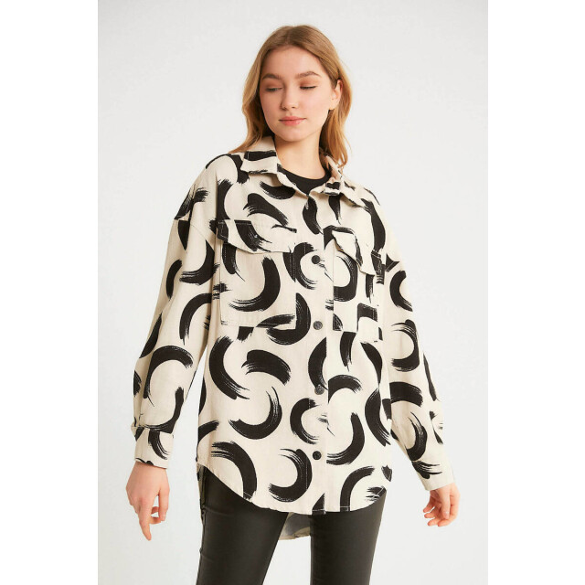 Robin-Collection Oversized jas d89779 RBN-D89779 large