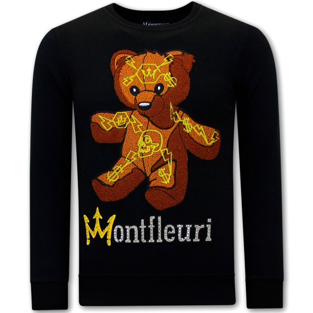 Tony Backer Sweater met print teddy bear 3617 3617Z large