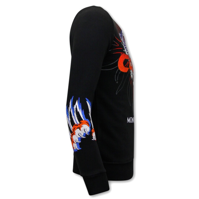 Tony Backer Sweater met print tiger couture 3717 large