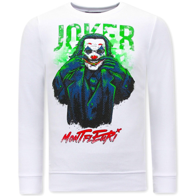 Tony Backer Sweater met print joker 3762 large