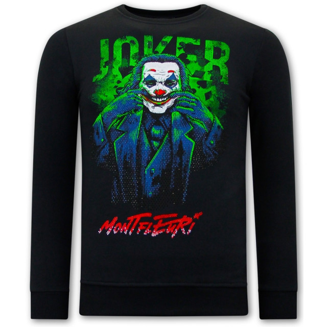 Tony Backer Sweater met print joker 3762 large