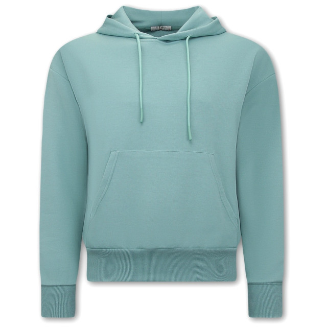 Tony Backer Basic oversize fit hoodie mint F2590 large