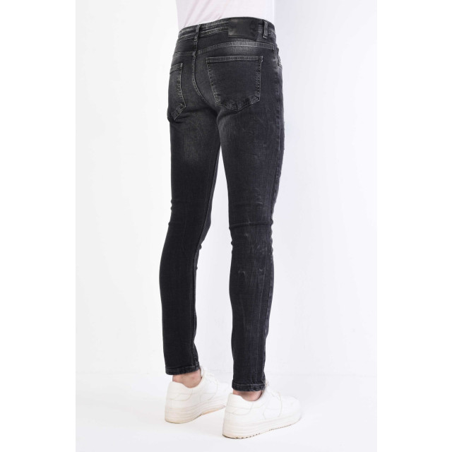 Local Fanatic Slim fit jeans met scheuren 1056 LF-DNM-1056 large