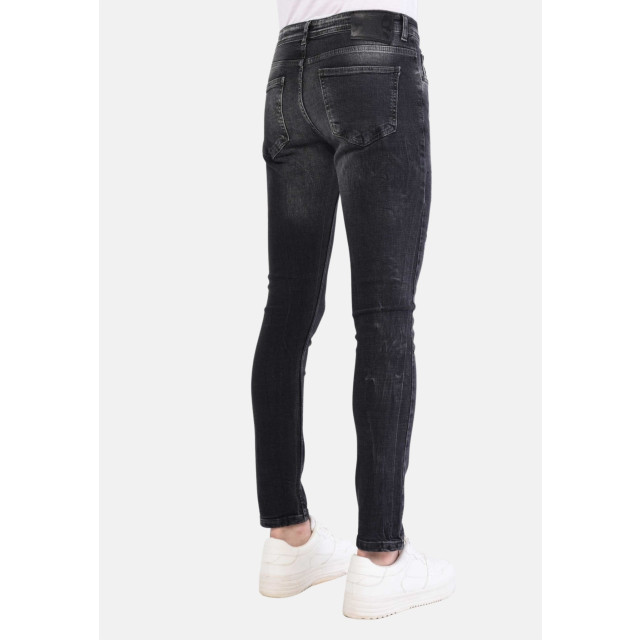 Local Fanatic Slim fit jeans met scheuren 1056 LF-DNM-1056 large