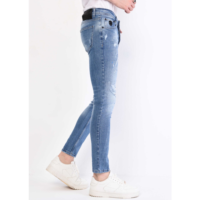 Local Fanatic Licht jeans met gaten 1059 LF-DNM-1059 large