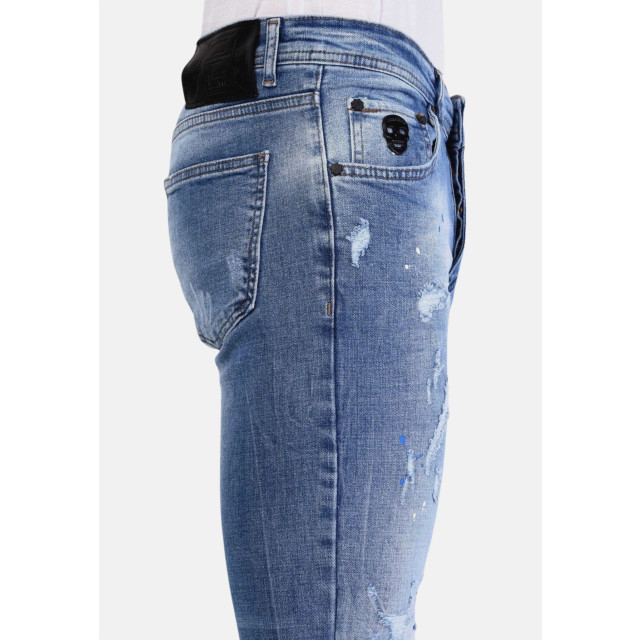 Local Fanatic Licht jeans met gaten 1059 LF-DNM-1059 large