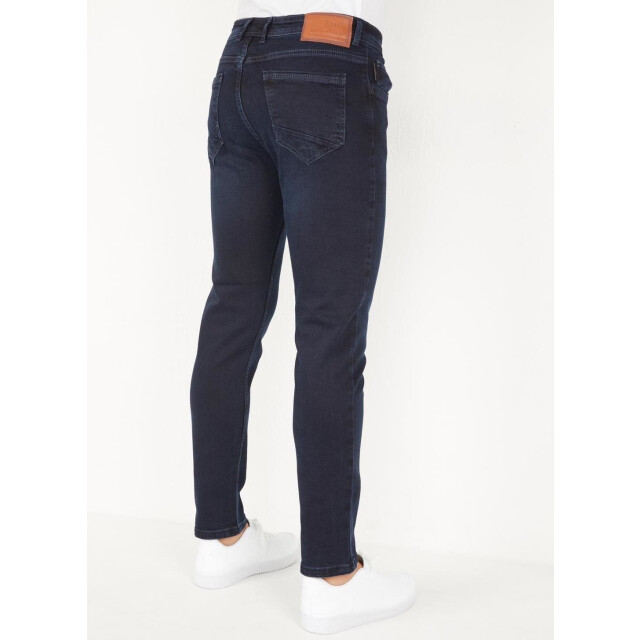 True Rise Broeken regular fit donker DP12 large