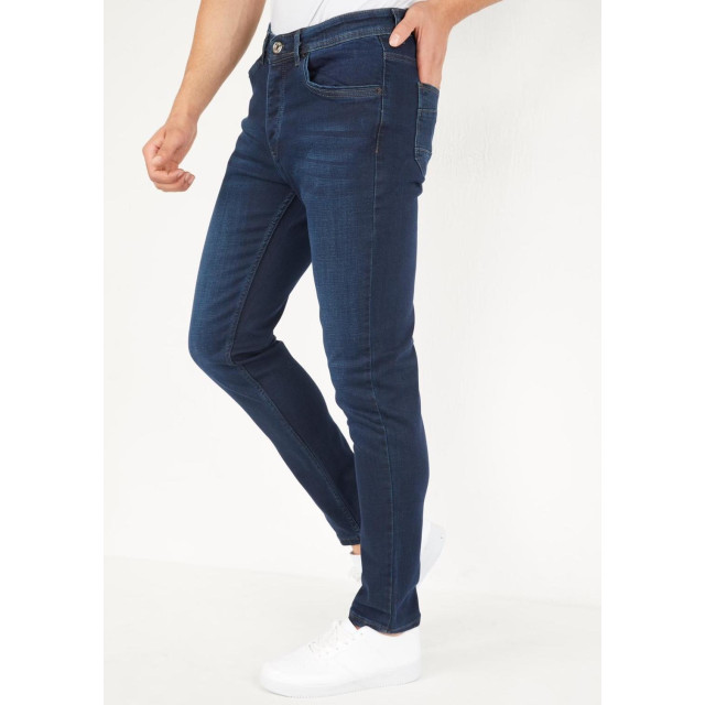 True Rise Jeans regular fit donker DP11 large