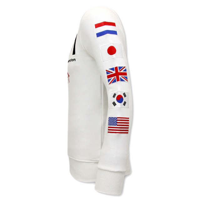 Local Fanatic Sweater nasa international 11-6505W large