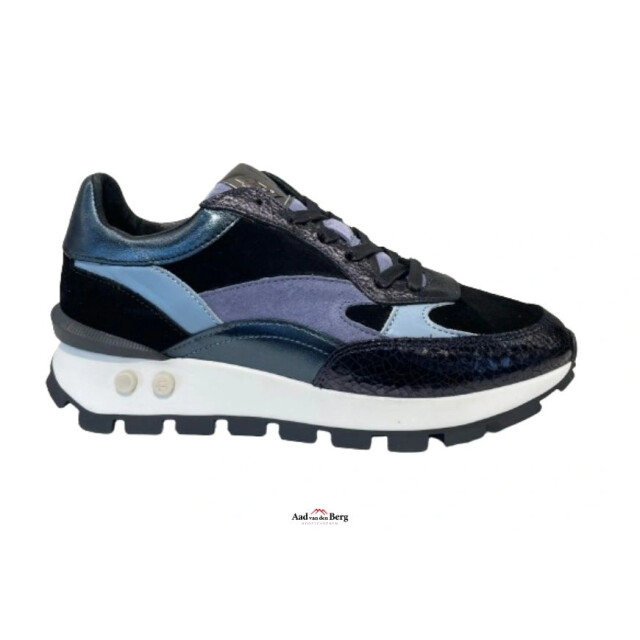 Floris van Bommel Blokki 04.01 Sneakers Blauw Blokki 04.01 large