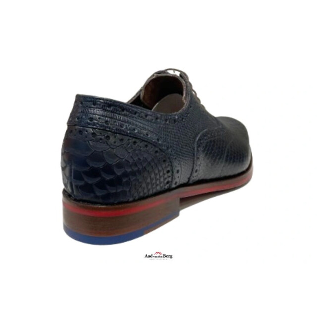 Floris van Bommel De Stapper 05.17 Veterschoenen Blauw De Stapper 05.17 large