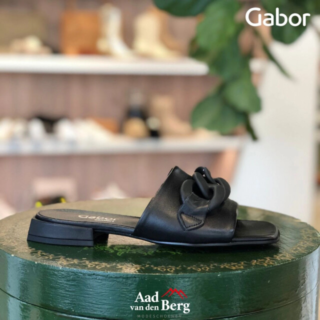 Gabor 22.801 York Slippers Zwart 22.801 York large
