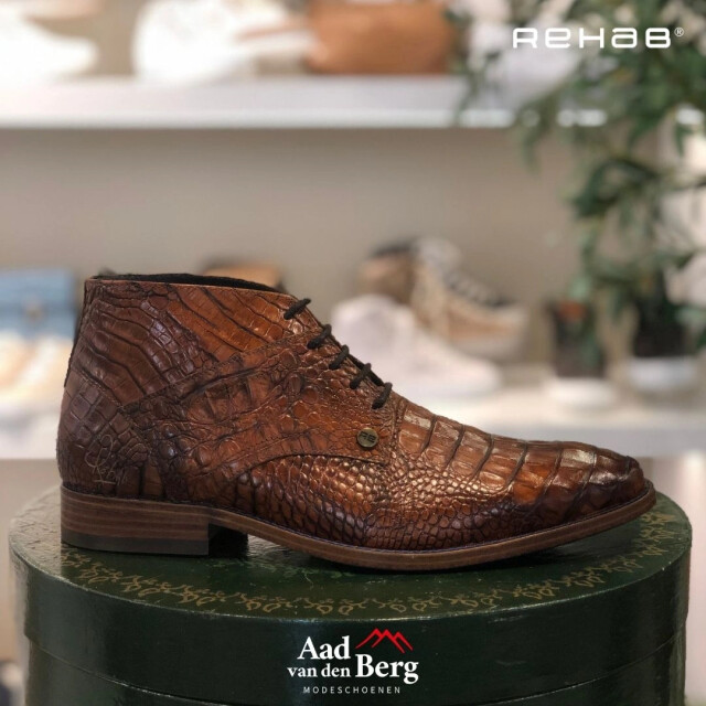 Rehab Herenschoenen veterlaarzen Barry croco 421 large
