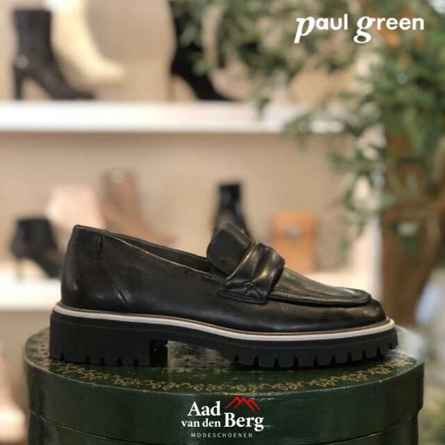 Paul Green 2957 Loafers Zwart 2957 large
