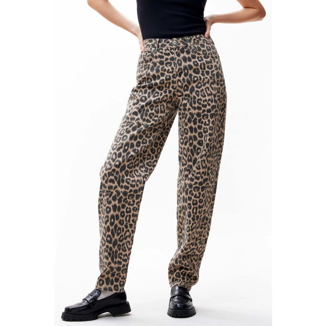 Catwalk Junkie 2402030032 barrel fit leopard jeans 2402030032 Barrel fit leopard jeans large