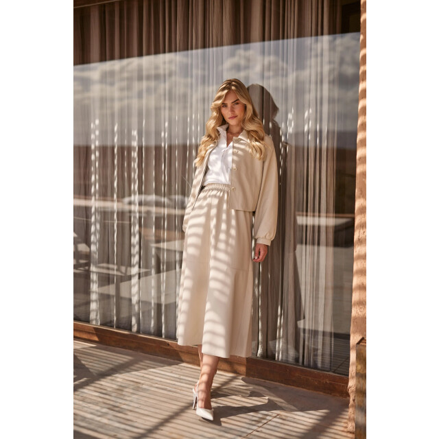Nukus Nks10014 9 charlotte skirt sand NKS10014 9 large
