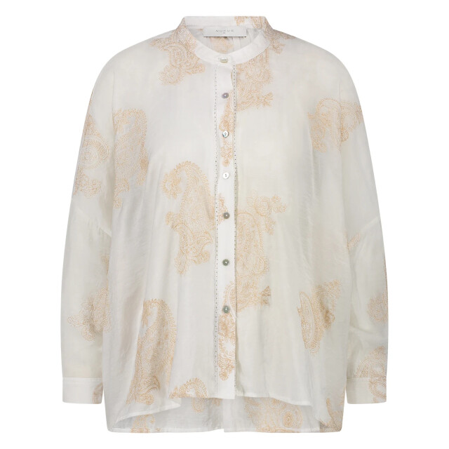 Nukus Nks02077 17 rosan blouse embroidery off white NKS02077 17 large
