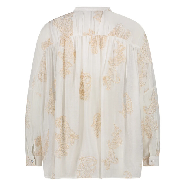 Nukus Nks02077 17 rosan blouse embroidery off white NKS02077 17 large