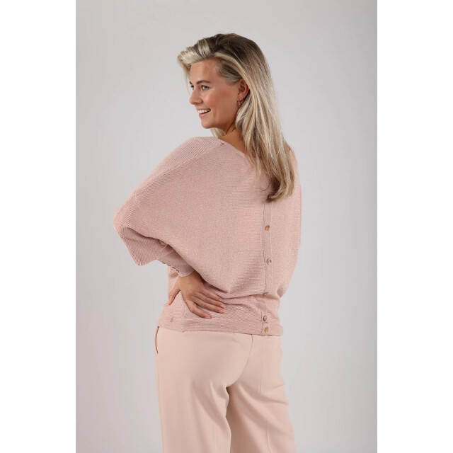 Nukus Nks03022 13 batwing pullover lurex powder NKS03022 13 large