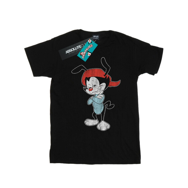 Li-cense Animaniacs katoenen t-shirt wakko classic pose voor meisjes UTBI6518_black large