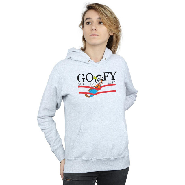 Li-cense Disney dames goofy by nature hoodie UTBI10804_sportsgrey large