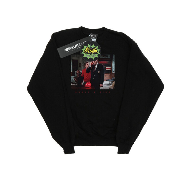 Li-cense Dc comics heren batman tv-serie bruce & dick foto sweatshirt UTBI14273_black large