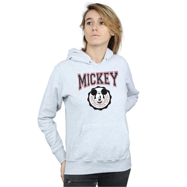 Li-cense Disney dames mickey mouse new york seal hoodie UTBI10833_sportsgrey large