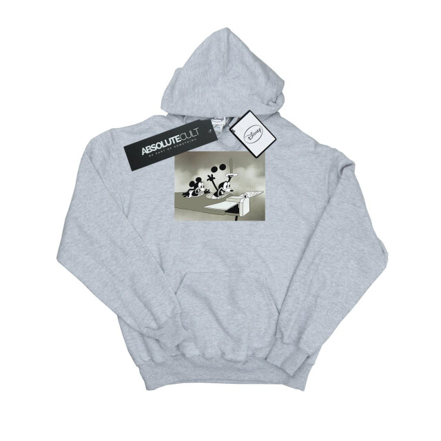 Li-cense Disney dames mickey mouse crazy pilot hoodie UTBI10834_sportsgrey large