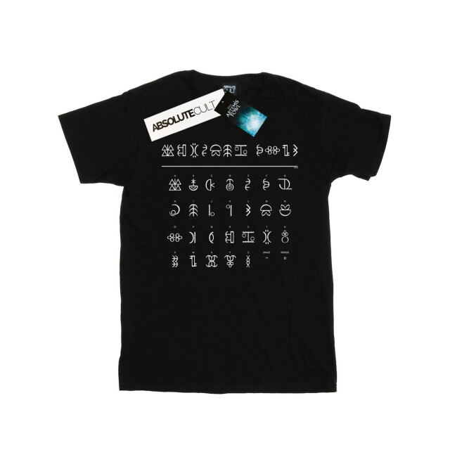 Li-cense Disney meisjes artemis fowl gnommish alfabet katoenen t-shirt UTBI7614_black large