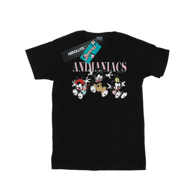 Li-cense Animaniacs meisjes groepssprong katoen t-shirt UTBI6434_black large