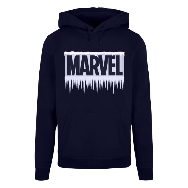 Li-cense Marvel dames icicle logo hoodie UTBI10339_navyblue large