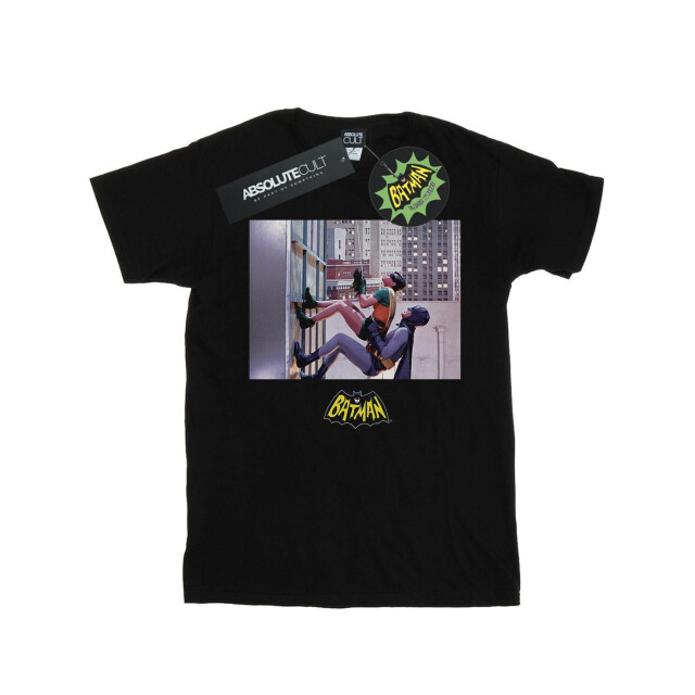 Li-cense Dc comics meisjes batman tv-serie skyscraper climb katoenen t-shirt UTBI11303_black large