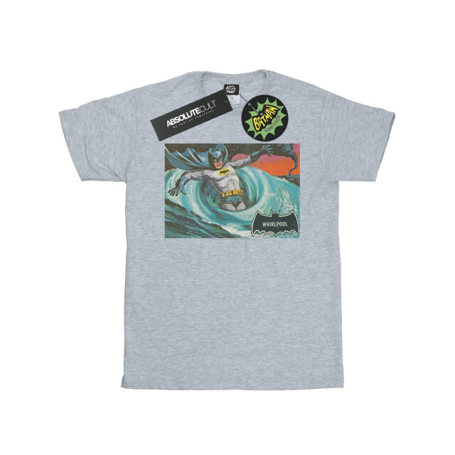 Li-cense Dc comics meisjes batman tv-serie whirlpool katoenen t-shirt UTBI11270_sportsgrey large