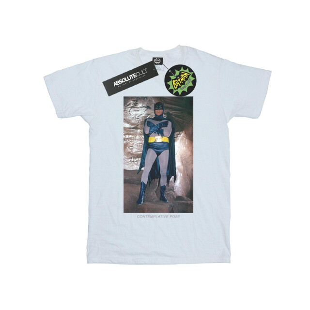 Li-cense Dc comics meisjes batman tv-serie overpeinzend pose katoenen t-shirt UTBI11201_sportsgrey large