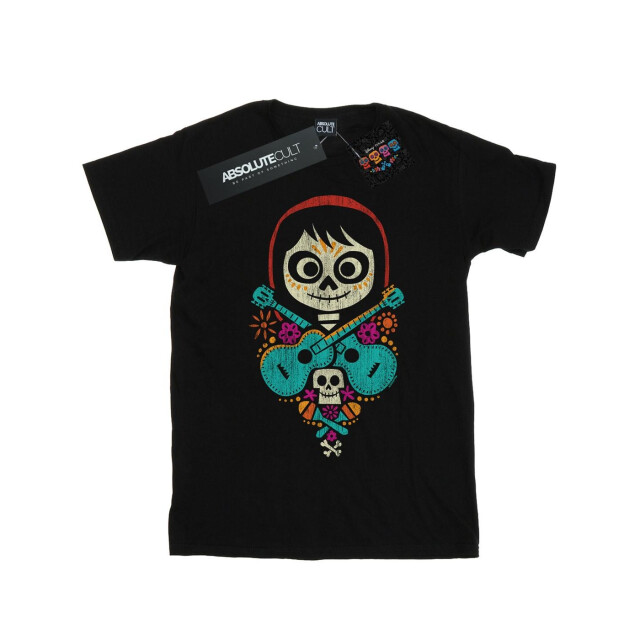 Li-cense Disney meisjes coco miguel gekruiste gitaren katoenen t-shirt UTBI12800_black large