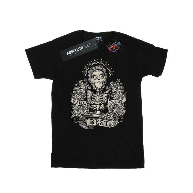 Li-cense Disney meisjes coco mama weet het het beste katoenen t-shirt UTBI12798_black large