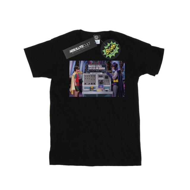 Li-cense Dc comics meisjes batman tv-serie batcomputer katoenen t-shirt UTBI11200_sportsgrey large