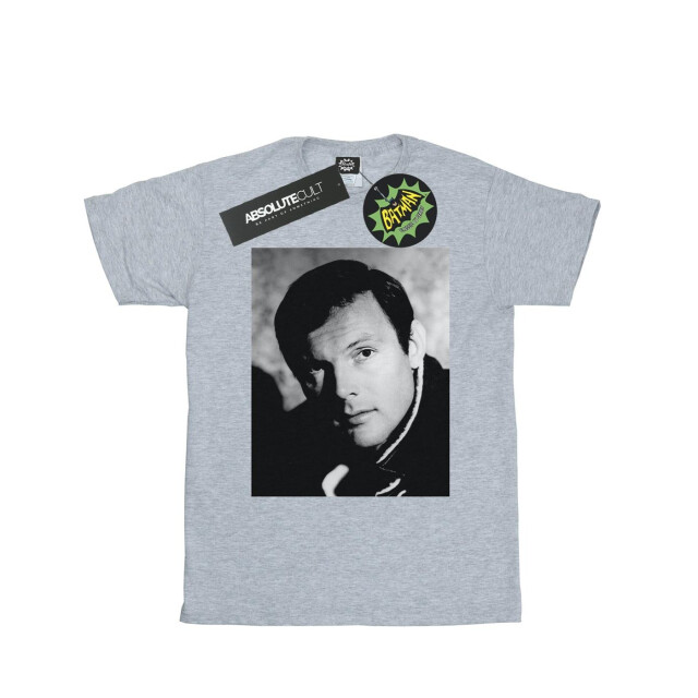 Li-cense Dc comics meisjes batman tv-serie adam west foto katoenen t-shirt UTBI11136_sportsgrey large