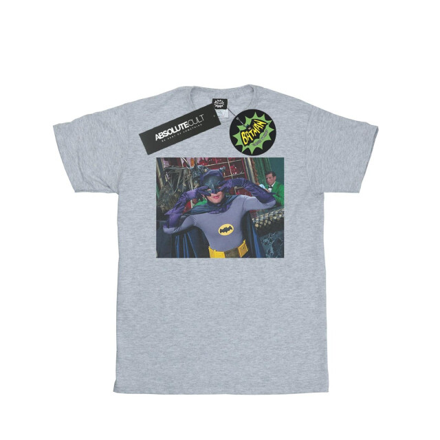 Li-cense Dc comics meisjes batman tv-serie batdance foto katoenen t-shirt UTBI11097_sportsgrey large