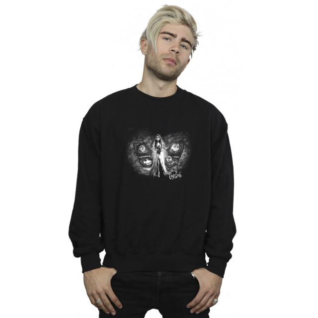 Li-cense Corpse bride heren emily vlinder sweatshirt UTBI15977_black large