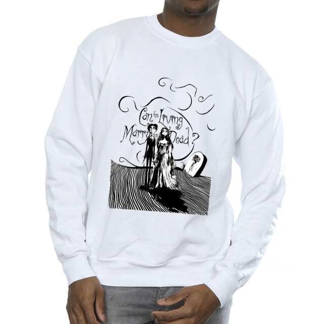 Li-cense Corpse bride heren marry the dead sweatshirt UTBI15978_white large