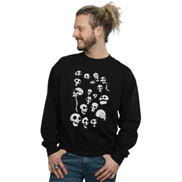 Li-cense Corpse bride heren afterlife doodshoofden sweatshirt UTBI15924_black large