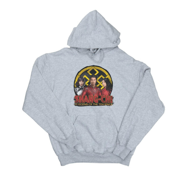 Li-cense Marvel dames shang-chi and the legend of the ten rings groep logo emblem hoodie UTBI11603_sportsgrey large