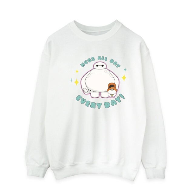 Li-cense Disney heren big hero 6 baymax hugs everyday sweatshirt UTBI15547_white large