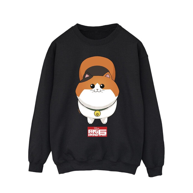 Li-cense Disney heren big hero 6 baymax kitten face sweatshirt UTBI15501_black large