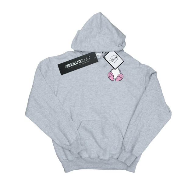 Li-cense Disney dames daisy duck rugzijde borstprint hoodie UTBI11183_sportsgrey large