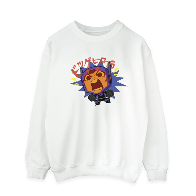 Li-cense Disney heren big hero 6 baymax hiro boos mangasweatshirt UTBI15432_white large