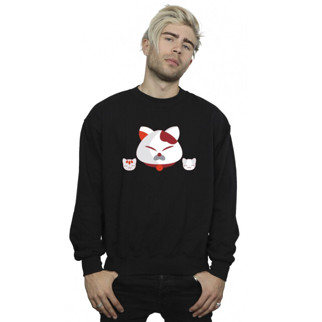 Li-cense Disney heren big hero 6 baymax kitten heads sweatshirt UTBI15410_black large