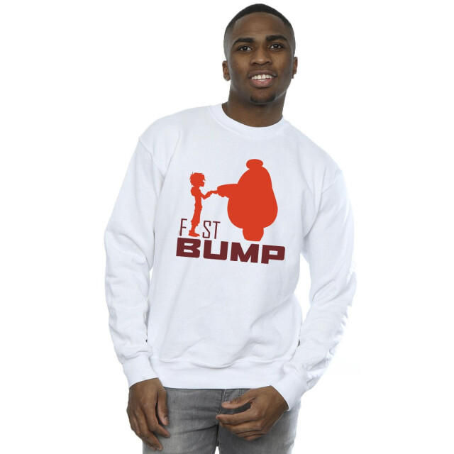 Li-cense Disney heren big hero 6 baymax fist bump cutout sweatshirt UTBI15387_white large