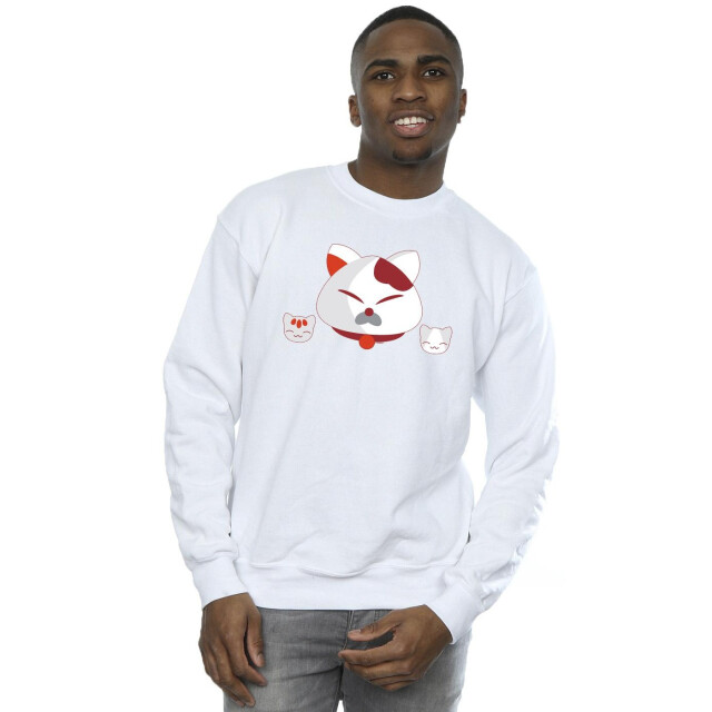 Li-cense Disney heren big hero 6 baymax kitten heads sweatshirt UTBI15410_white large